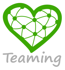 logo teaming vertical